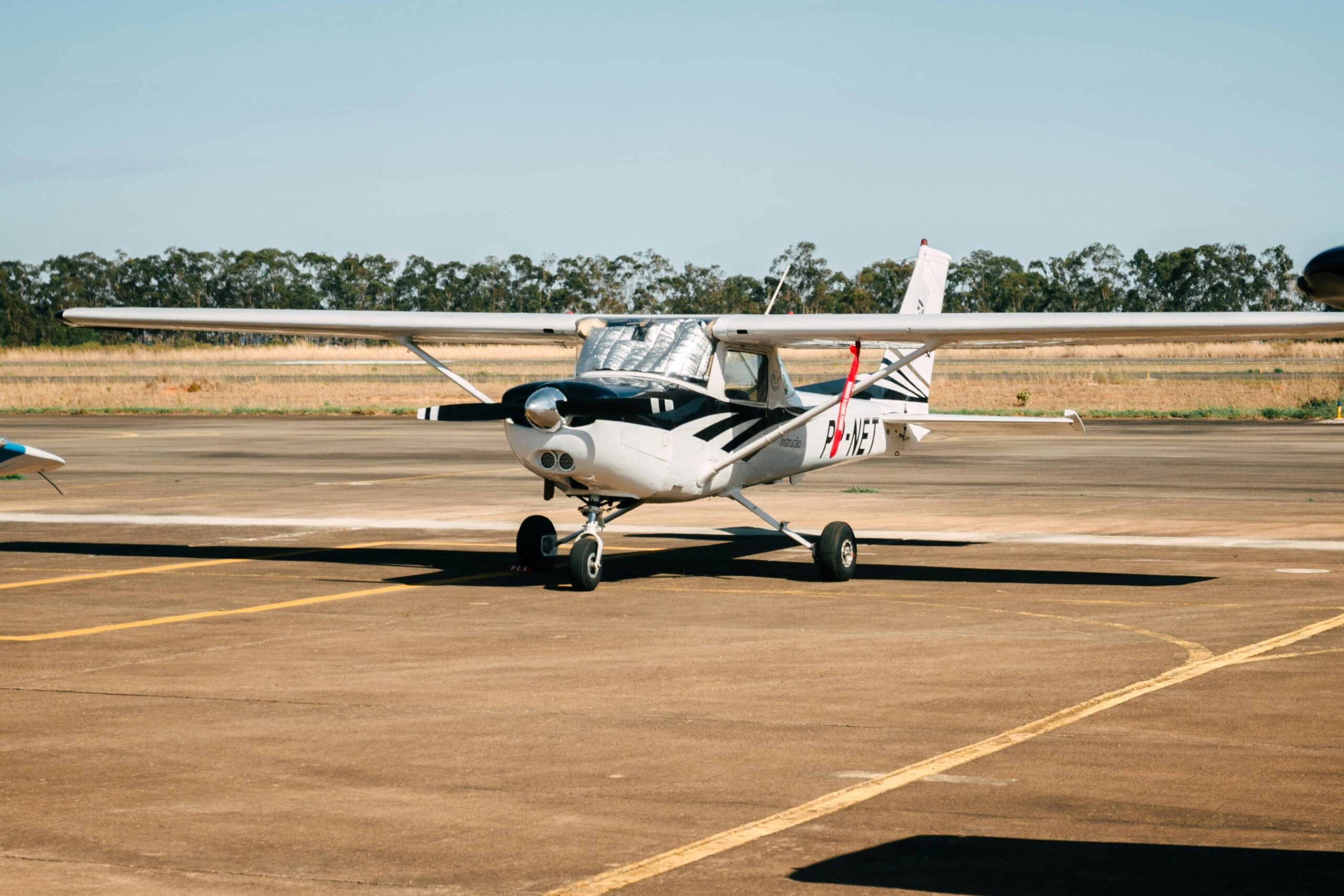 Small aircraft on the tarmac at a regional Australian airport